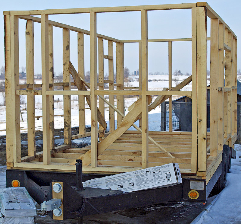 Frame construction, another view