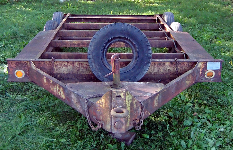 The trailer as purchased