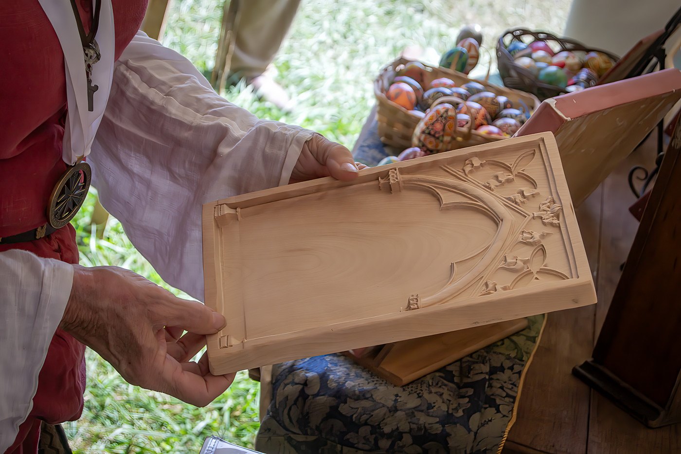 A panel being offered for sale