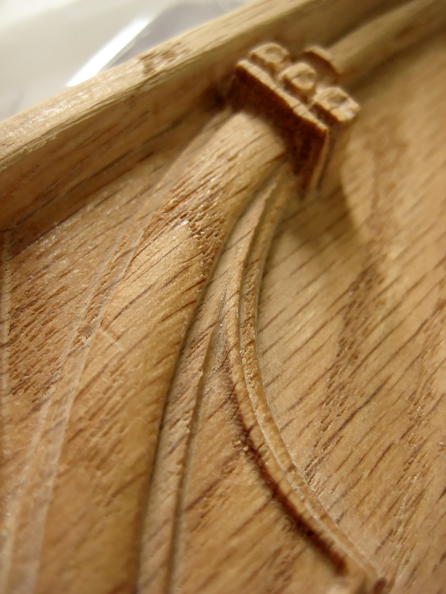 Arch detail with column capital